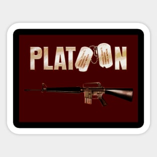 platoon Sticker